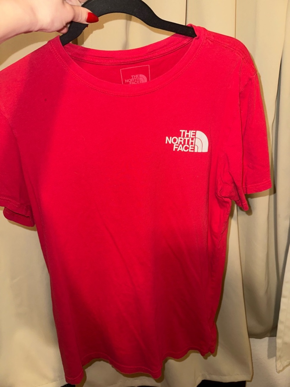 The North Face Red Graphic Logo Tee